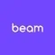 Beam logo on purple background
