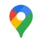 Google Maps location pin icon with colorful gradient