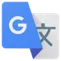 Google Translate app icon with blue square logo and Google 'G' symbol