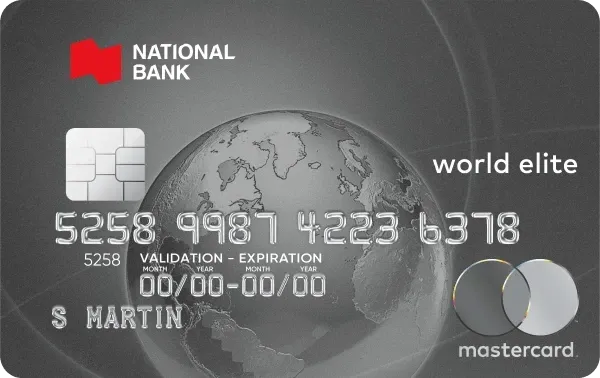 National Bank® World Elite® Mastercard®