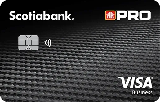 Scotia® Home Hardware PRO Visa* Business Card